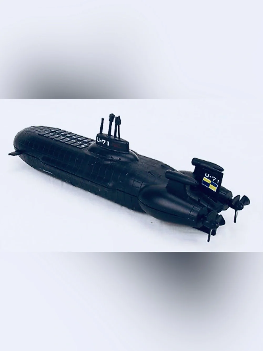 VINTAGE NAVYSTAR U71 BLACK RC Radio Control 1/250 scale JAPAN R/C 1980s New